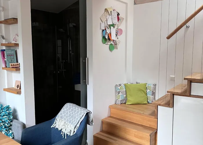 게스트하우스 Seeglueck Oase - Charmante Mit Garten Gaestezimmern Und Tiny House Nahe Universitaet Insel Mainau Und In