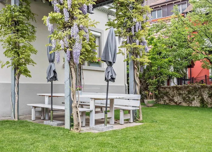 Seeglueck Oase - Charmante Mit Garten Gaestezimmern Und Tiny House Nahe Universitaet Insel Mainau Und In 게스트하우스